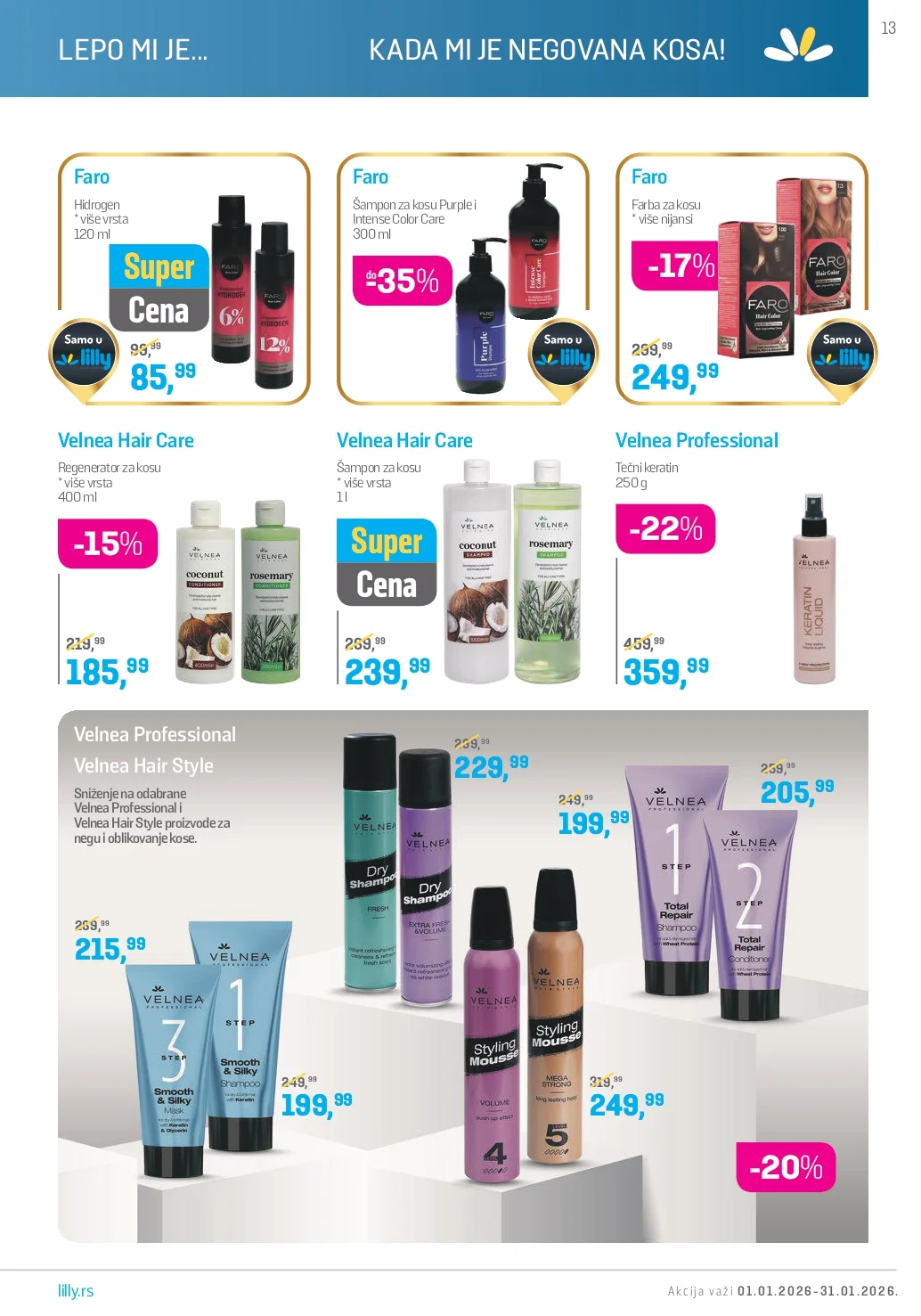 Lilly katalog JANUAR 2026.