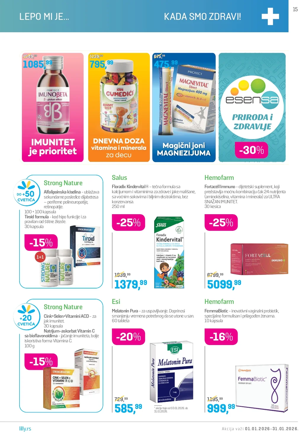 Lilly katalog JANUAR 2026.