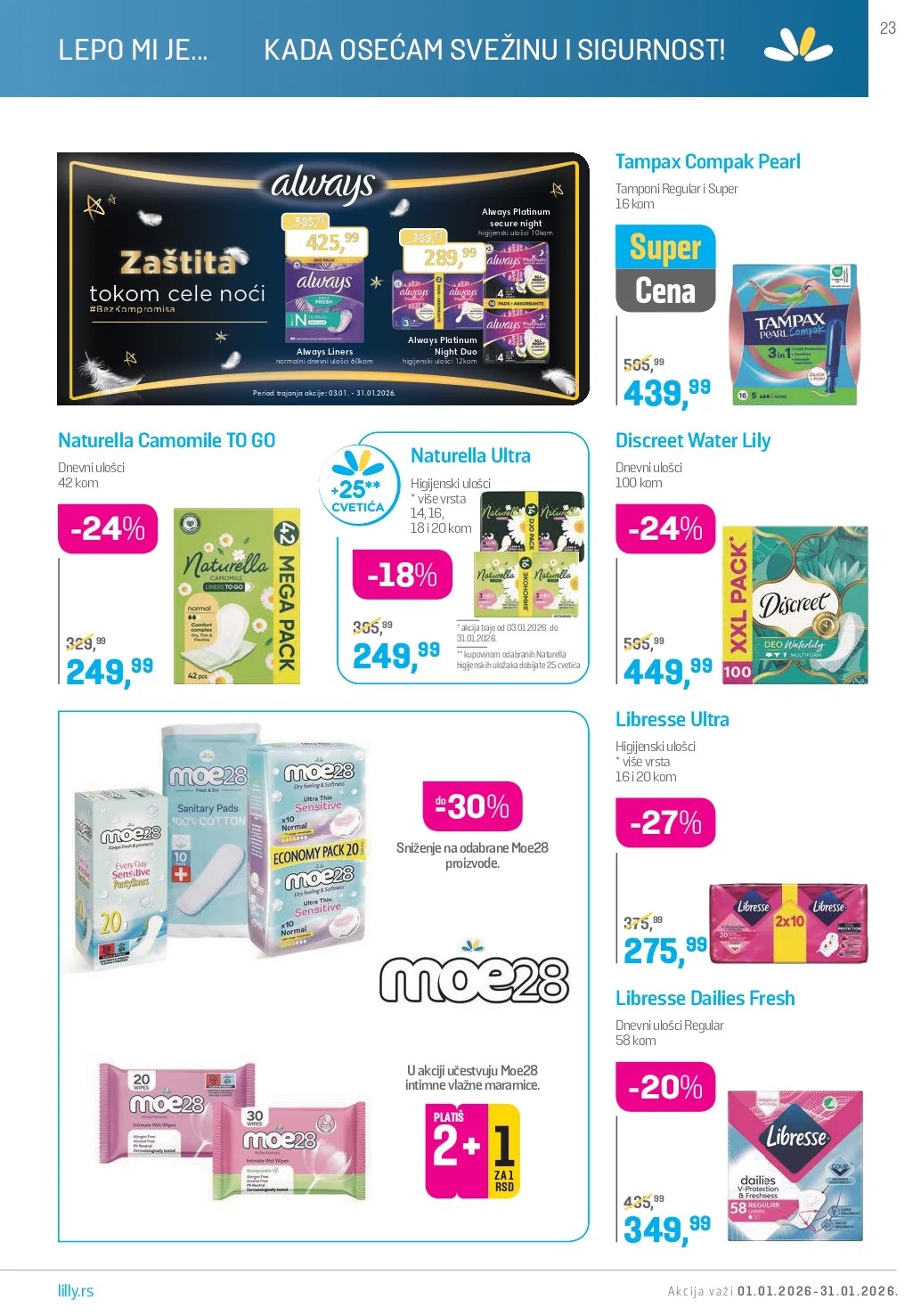 Lilly katalog JANUAR 2026.