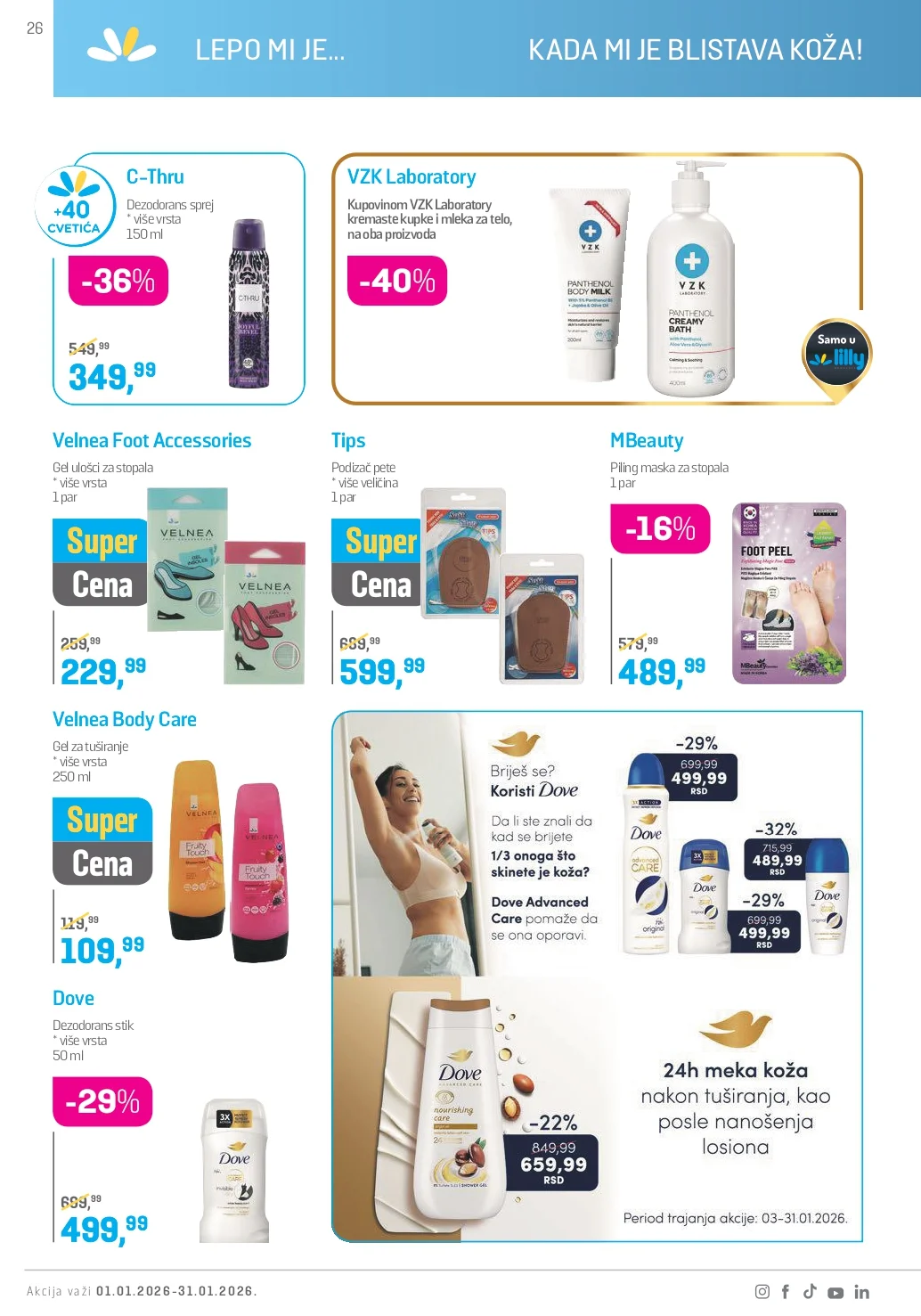 Lilly katalog JANUAR 2026.