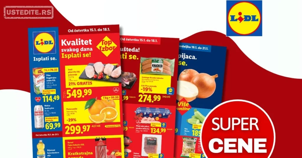 Lidl katalog 15-21.1.2026.