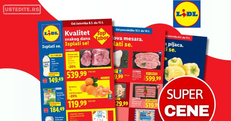 Lidl katalog 8-14.1.2026.