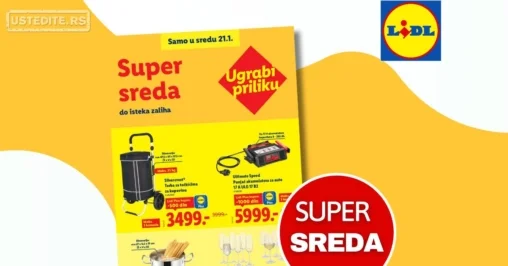 Lild CENA DANA - SUPER SREDA 21.1.2026.