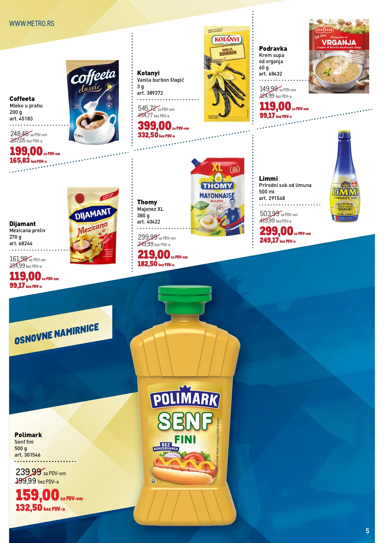 Metro katalog PREHRANA/NEPREHRANA 8-21.1.2026.