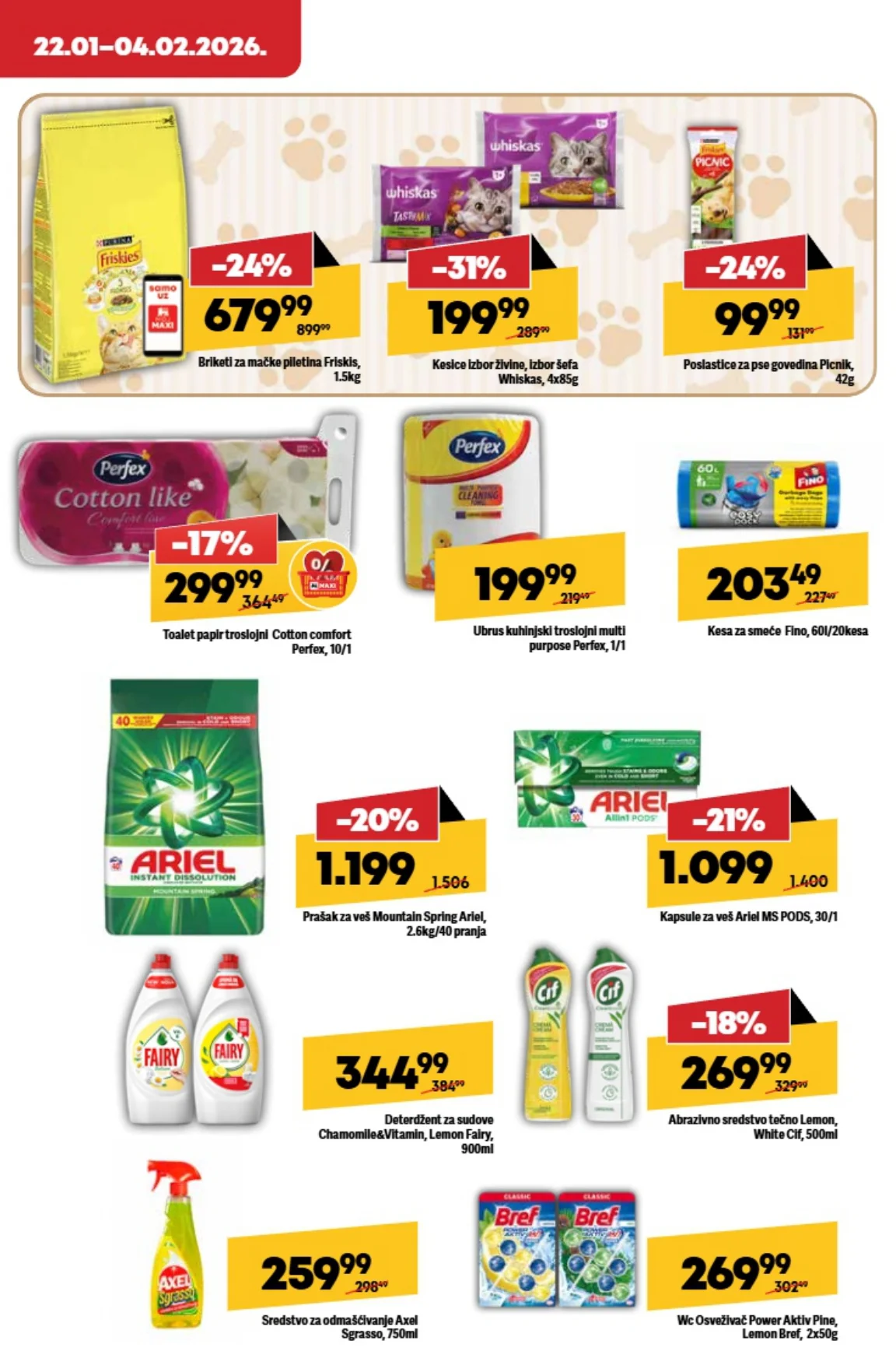 Maxi katalog 22-28.1.2026.