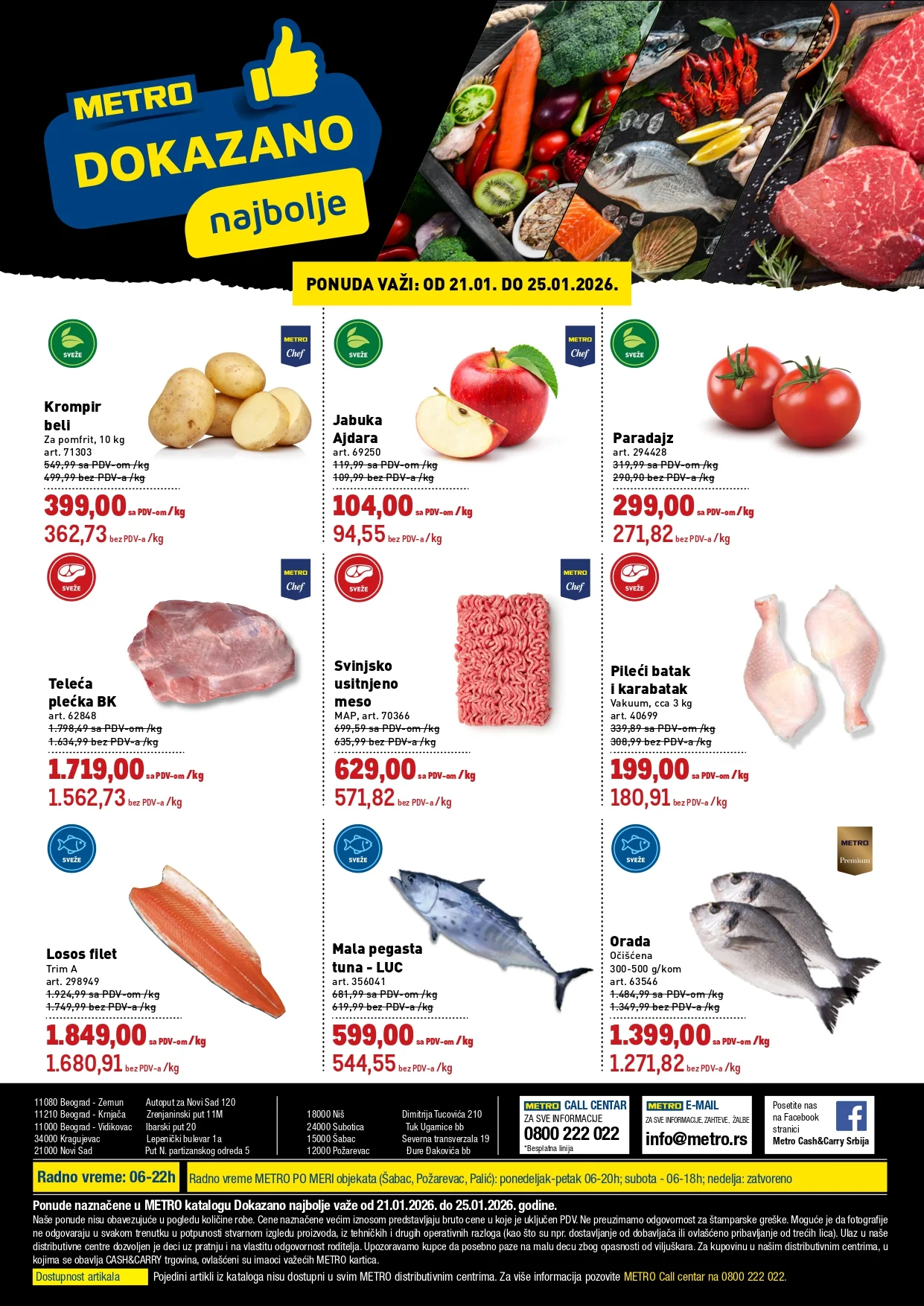 Metro katalog DOKAZANO 21-25.1.2026.