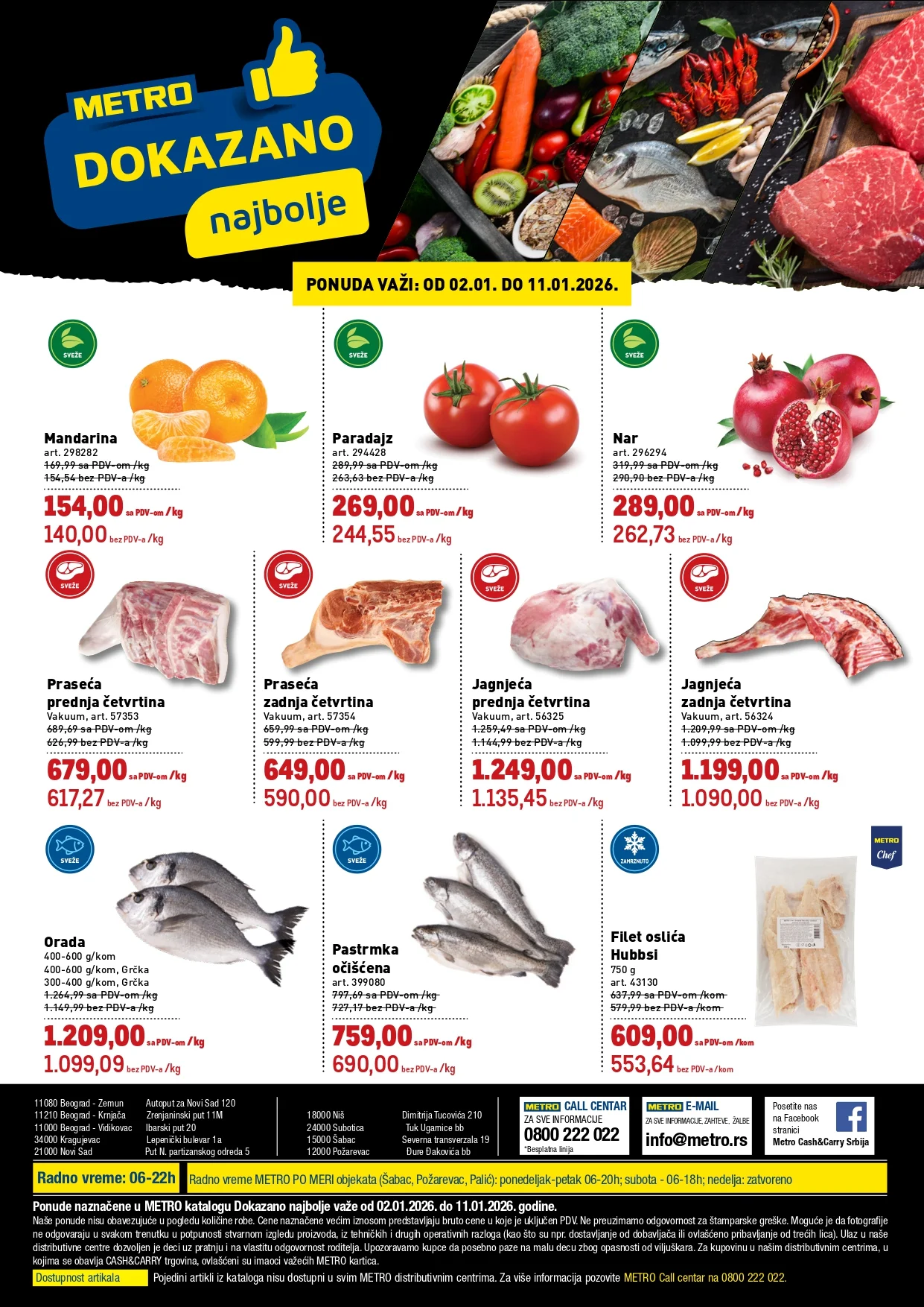 Metro katalog DOKAZANO 2-8.1.2026.