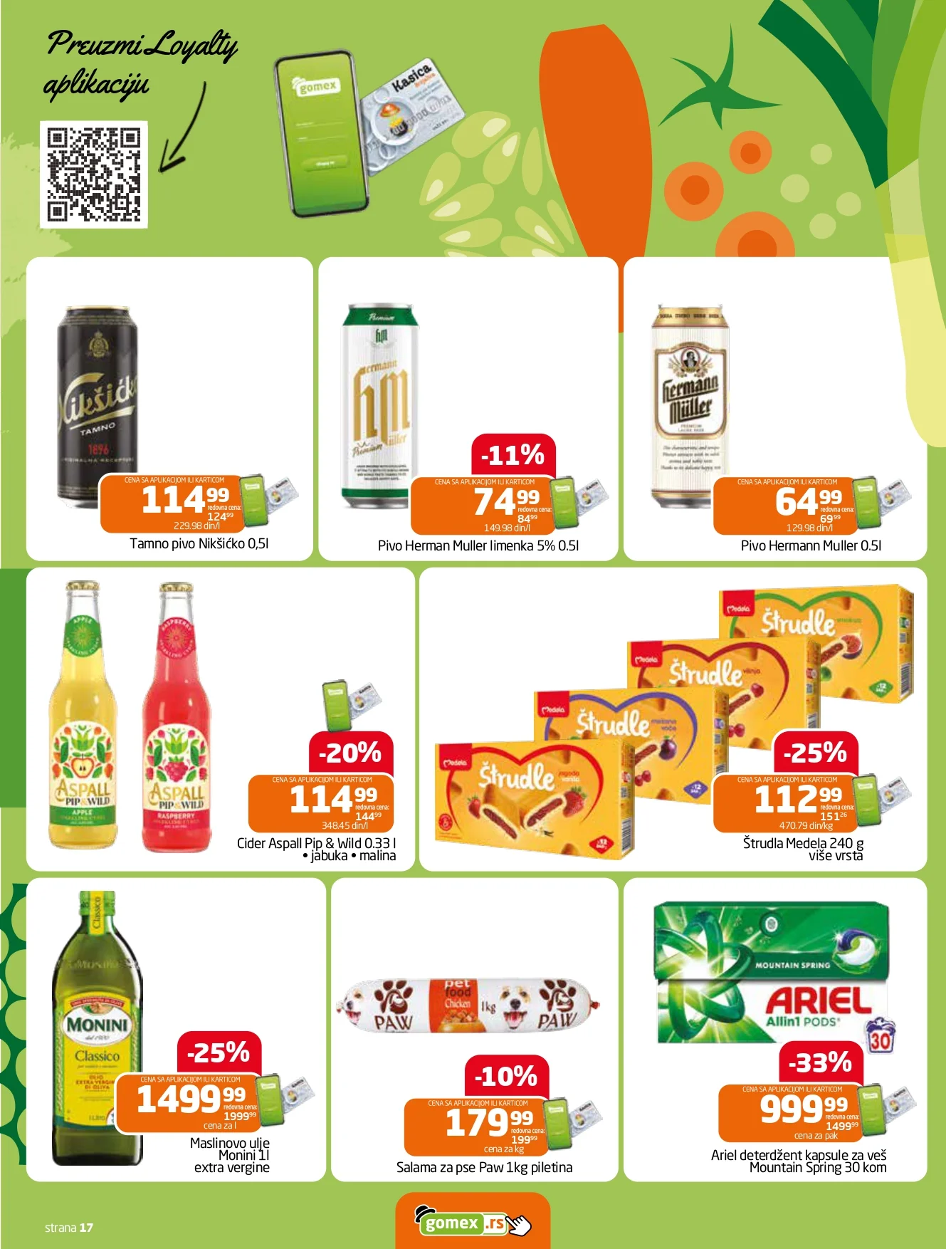 Gomex katalog AKCIJE IZ ŠEŠIRA 21.1-3.2.2026.