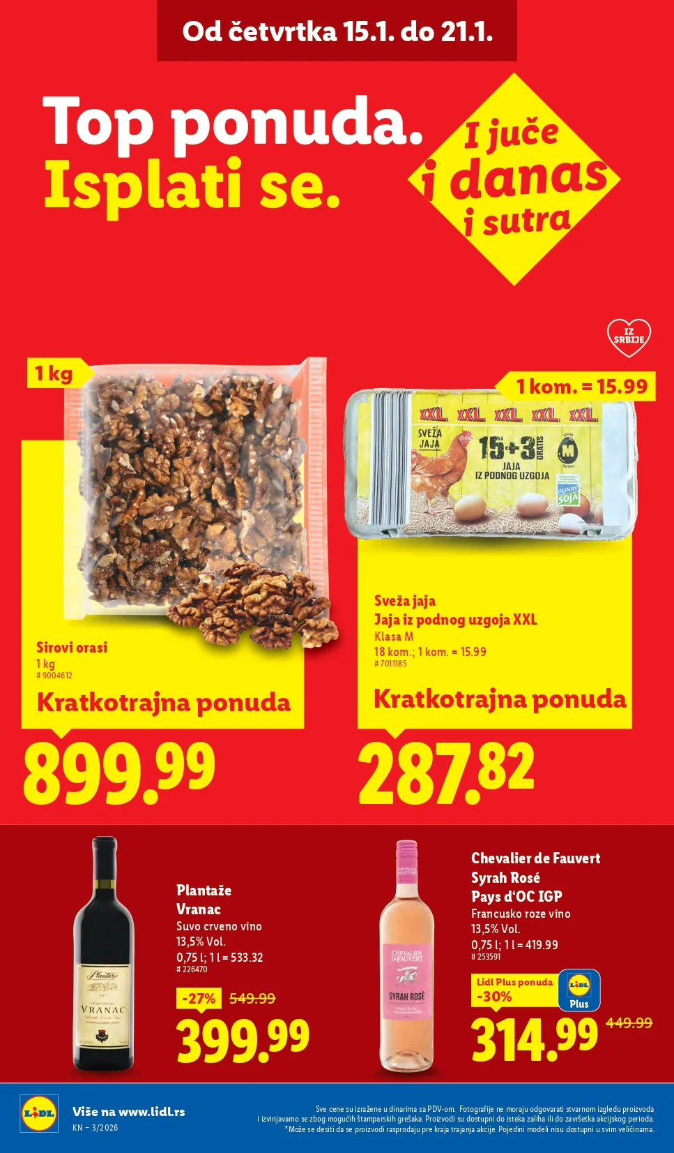 Lidl katalog 15-21.1.2026.