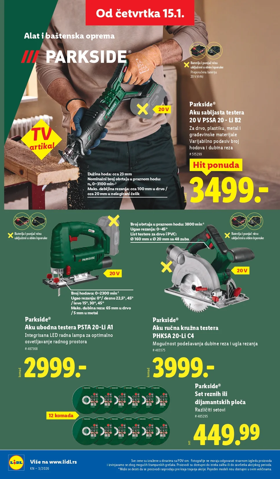 Lidl katalog 15-21.1.2026.