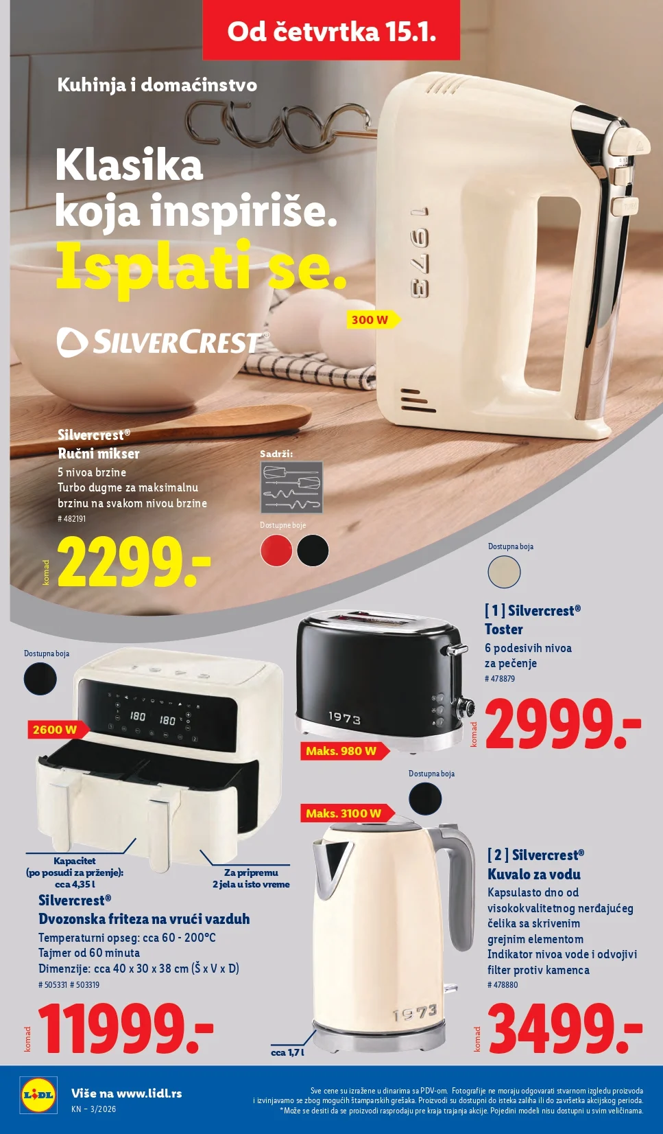 Lidl katalog 15-21.1.2026.