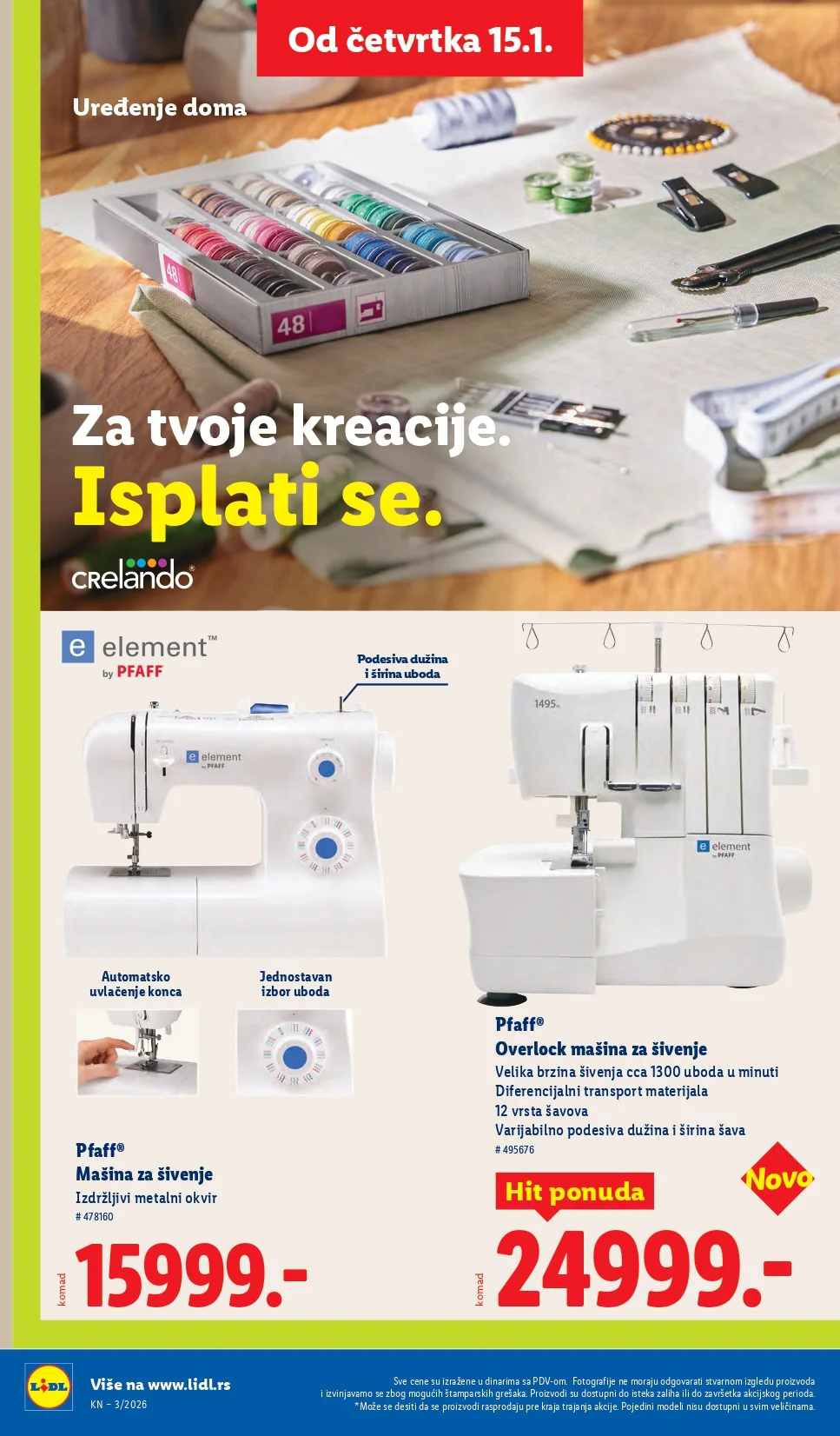 Lidl katalog 15-21.1.2026.