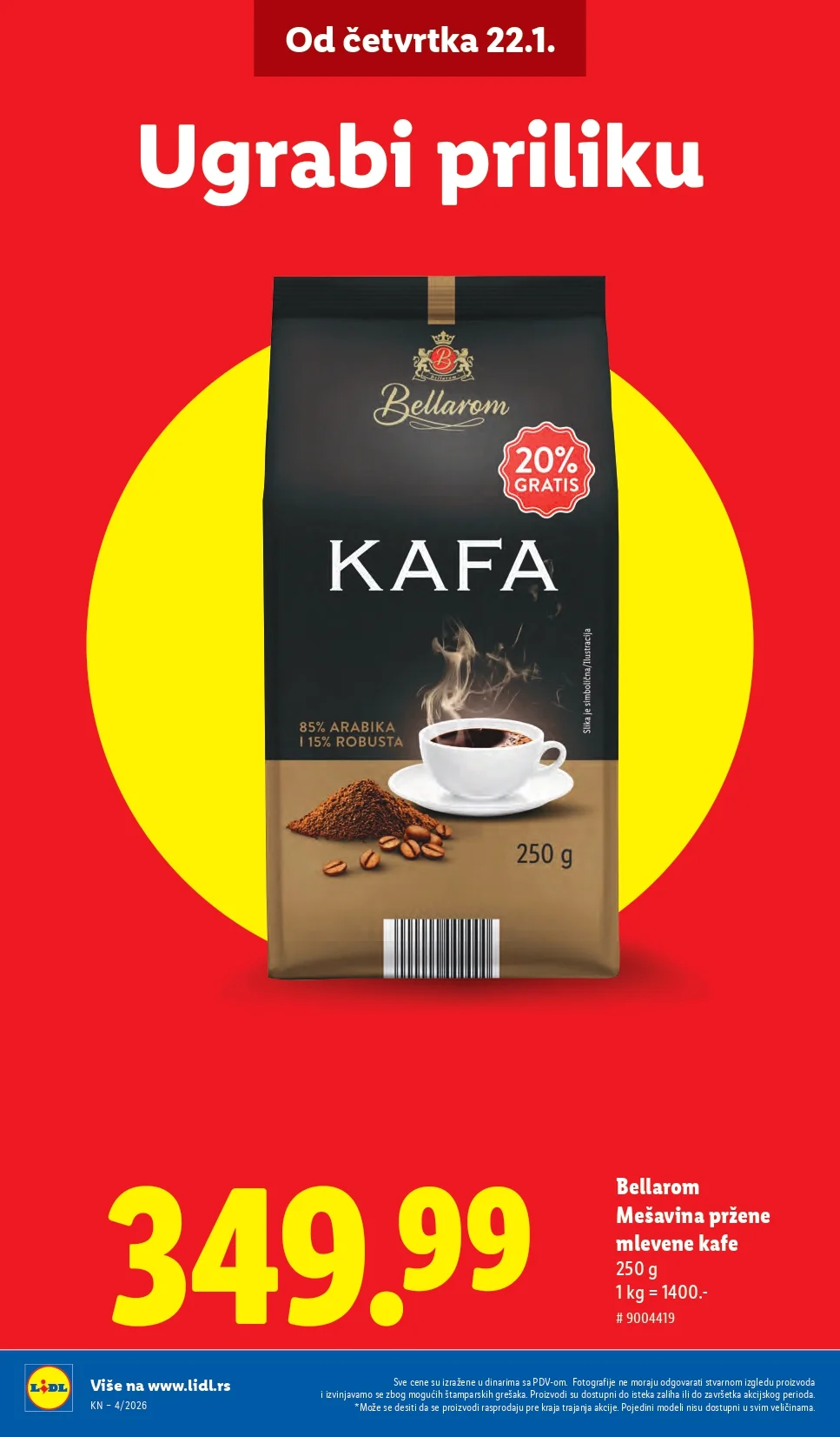 Lidl katalog 22-28.1.2025.