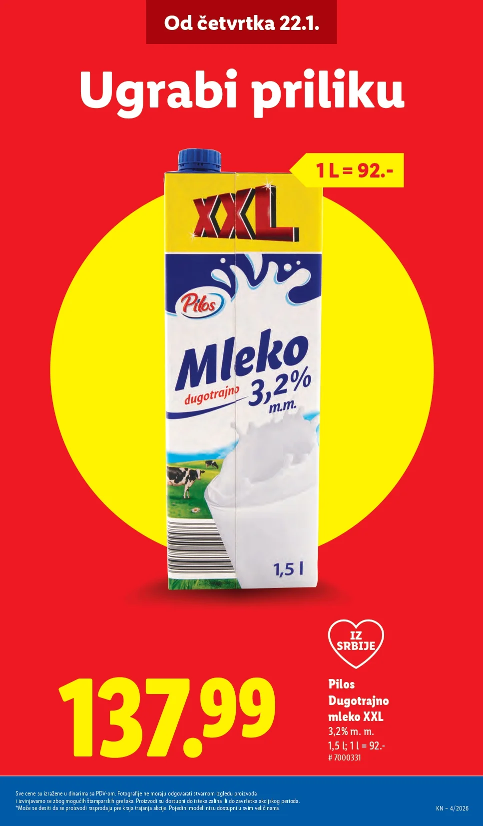 Lidl katalog 22-28.1.2025.