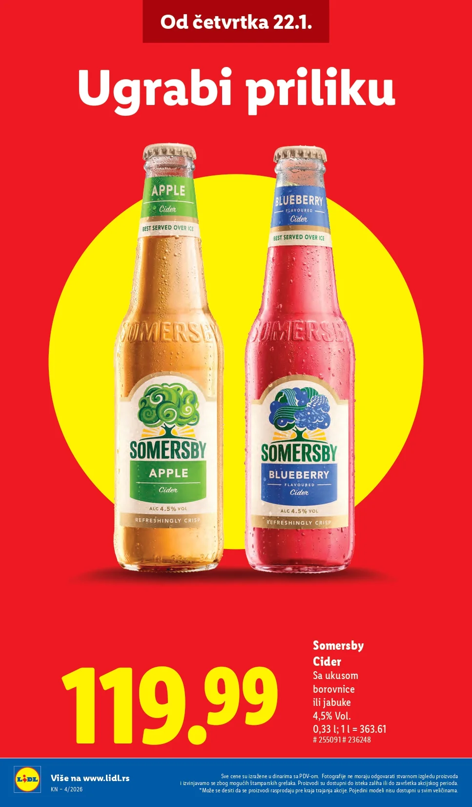 Lidl katalog 22-28.1.2025.