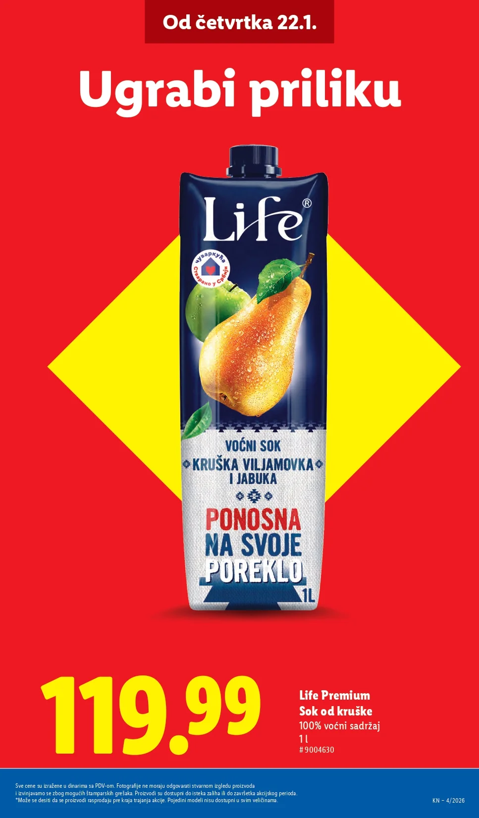 Lidl katalog 22-28.1.2025.