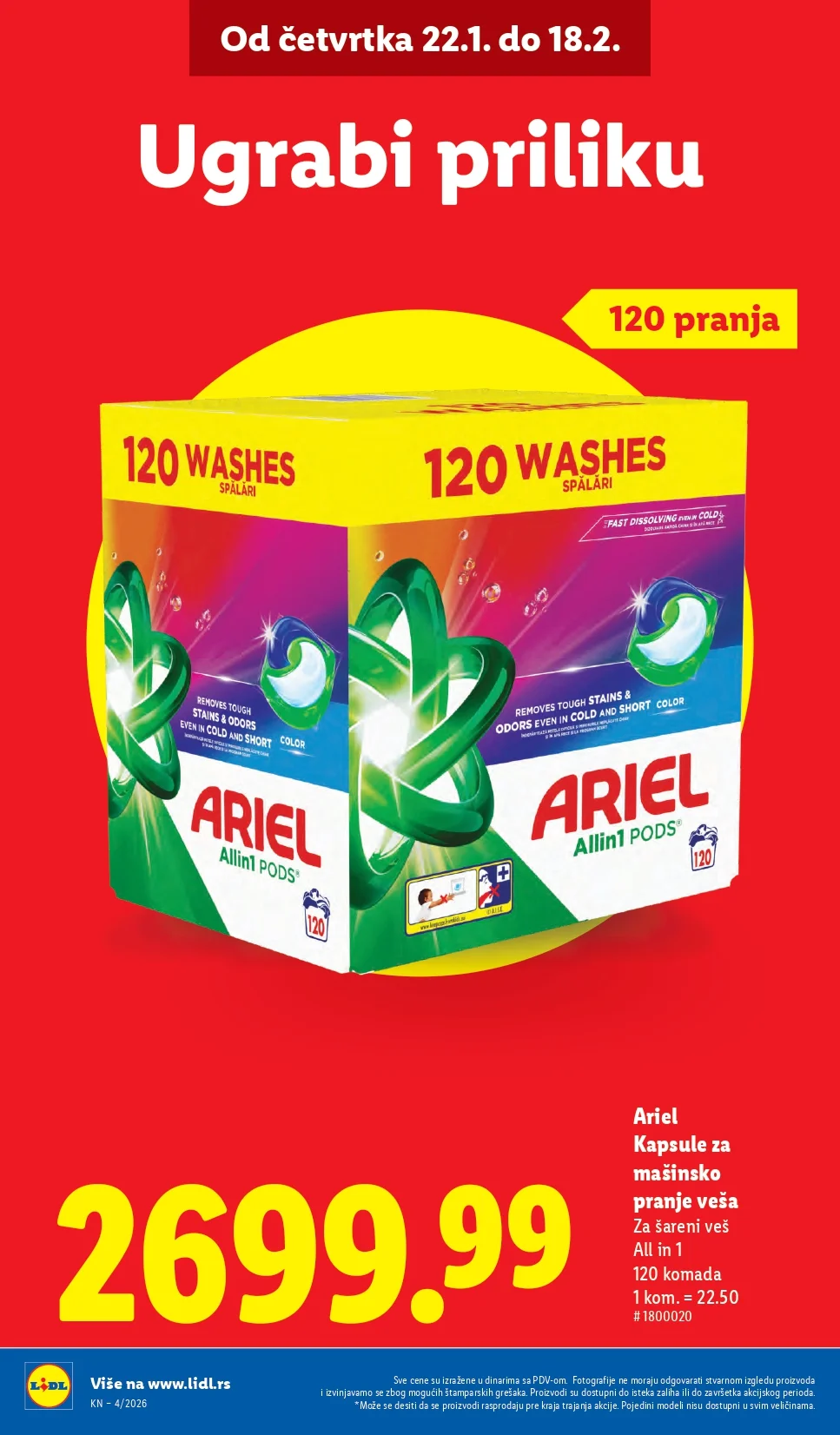 Lidl katalog 22-28.1.2025.