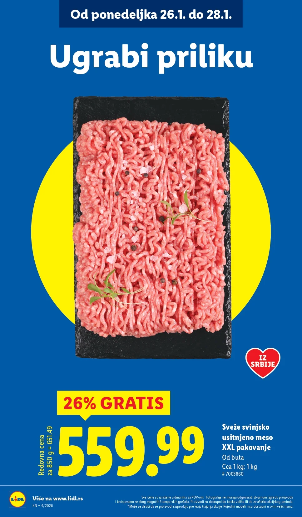 Lidl katalog 22-28.1.2025.