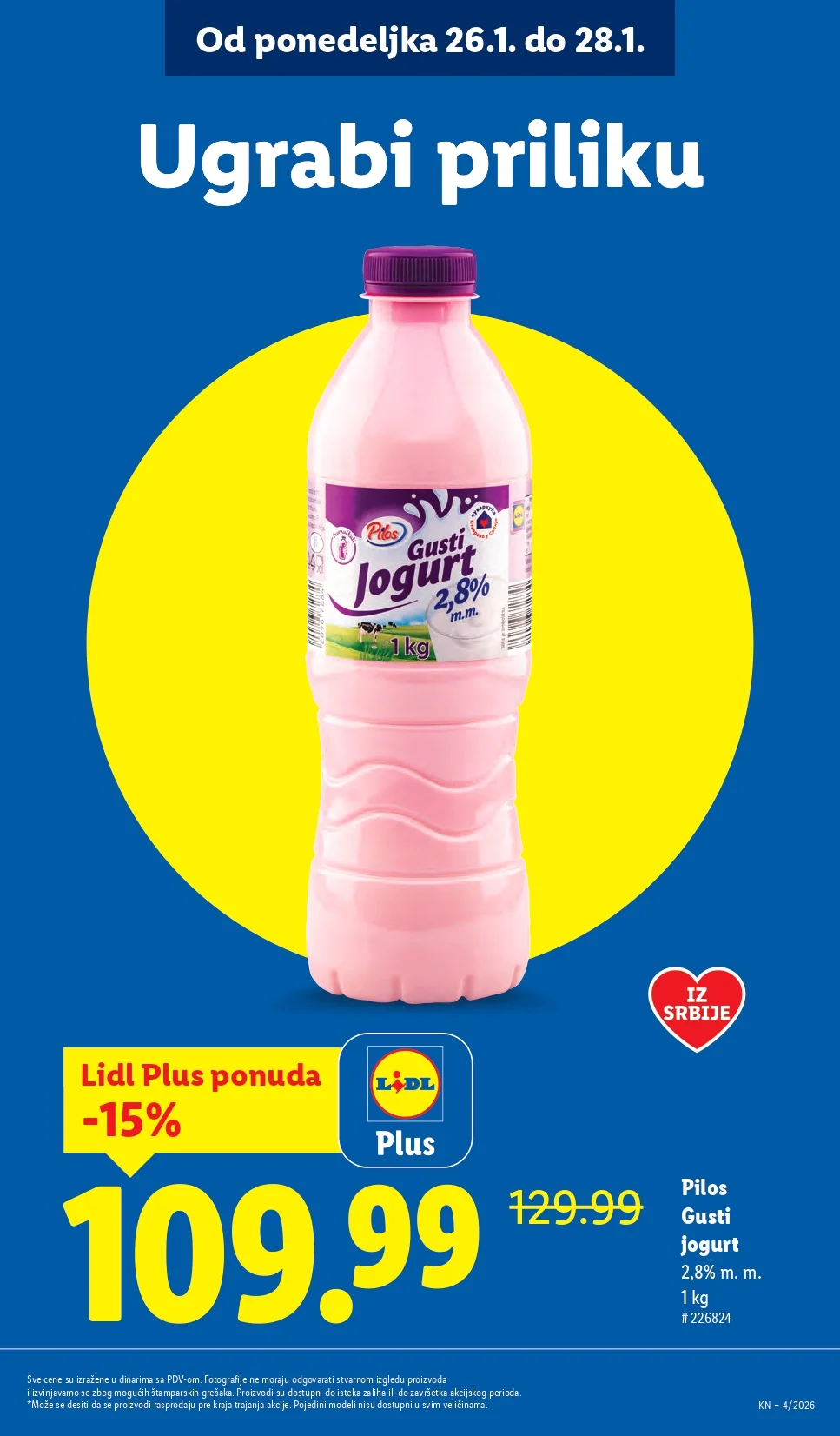 Lidl katalog 22-28.1.2025.