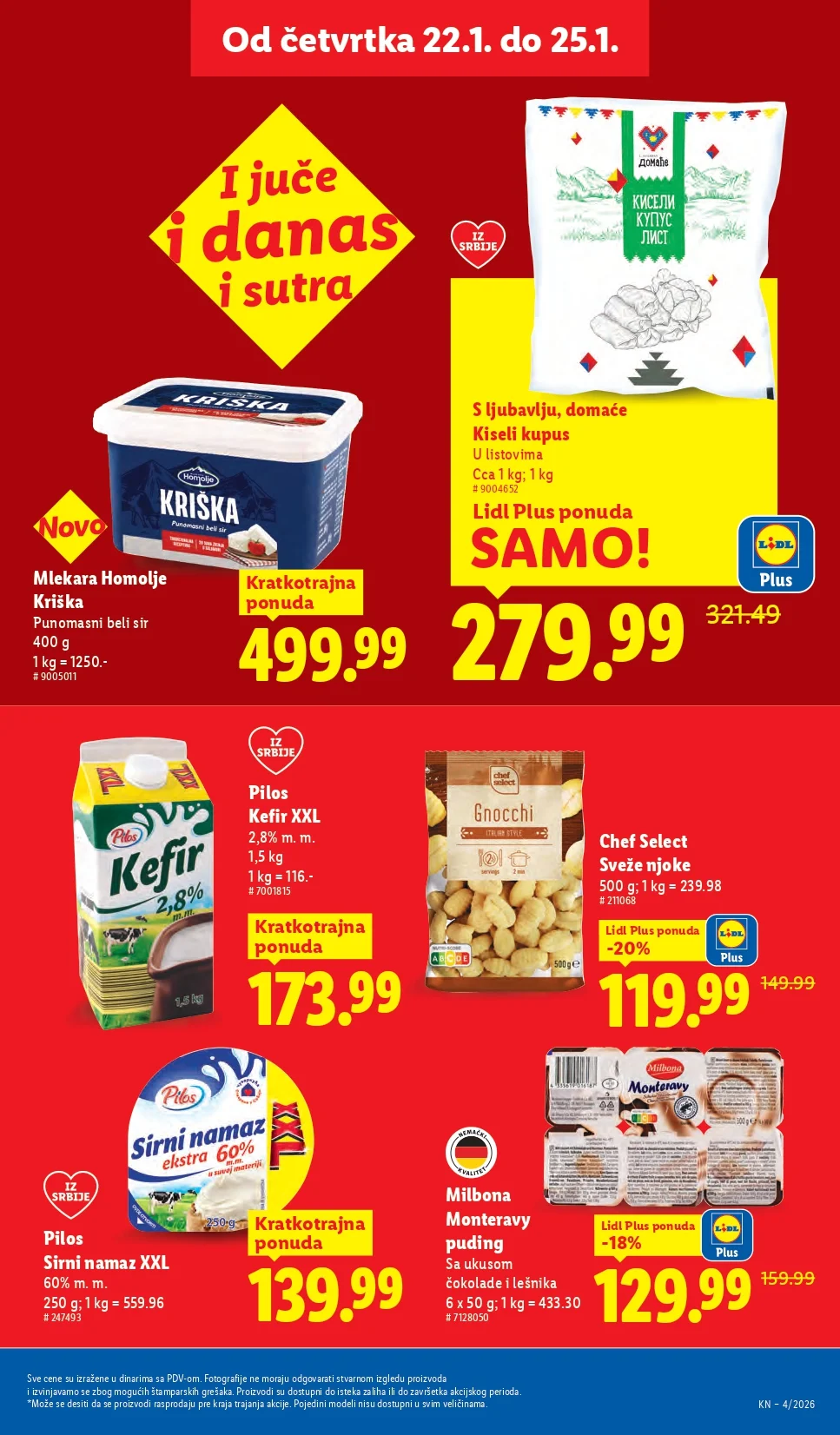 Lidl katalog 22-28.1.2025.