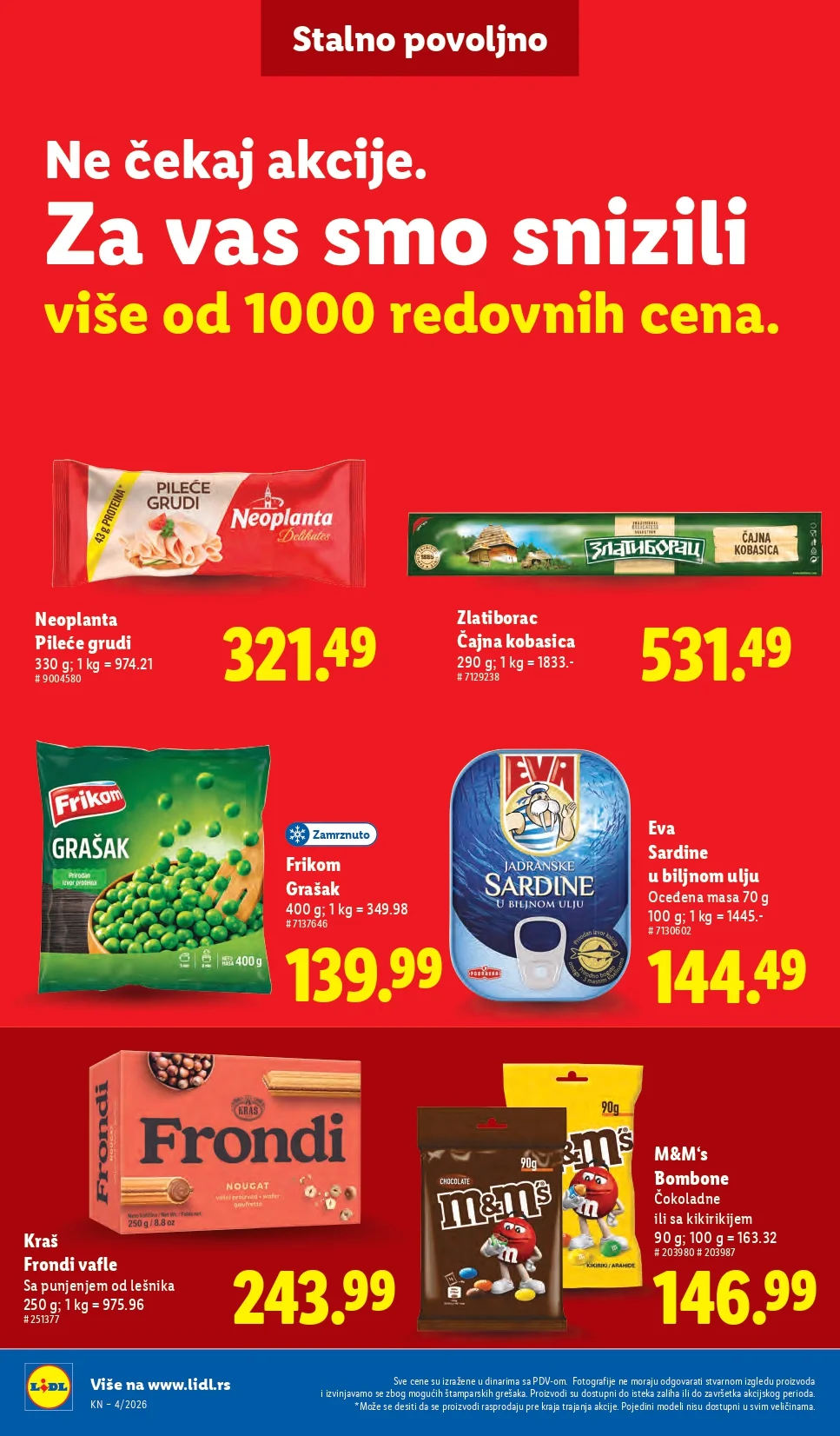 Lidl katalog 22-28.1.2025.