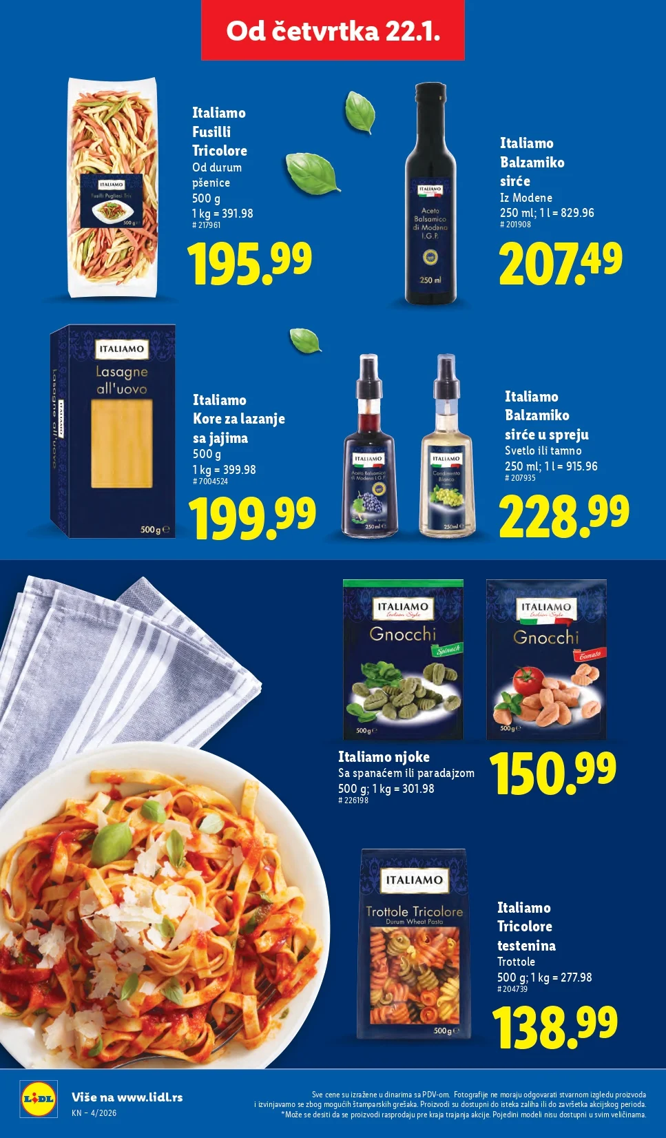 Lidl katalog 22-28.1.2025.