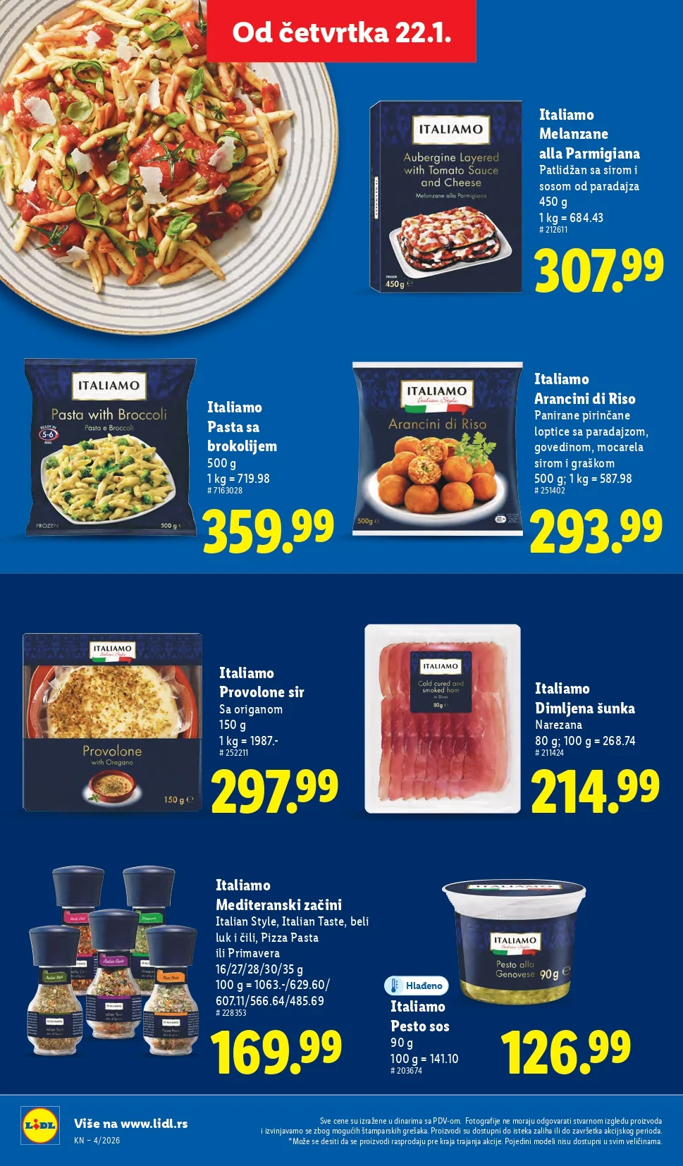 Lidl katalog 22-28.1.2025.