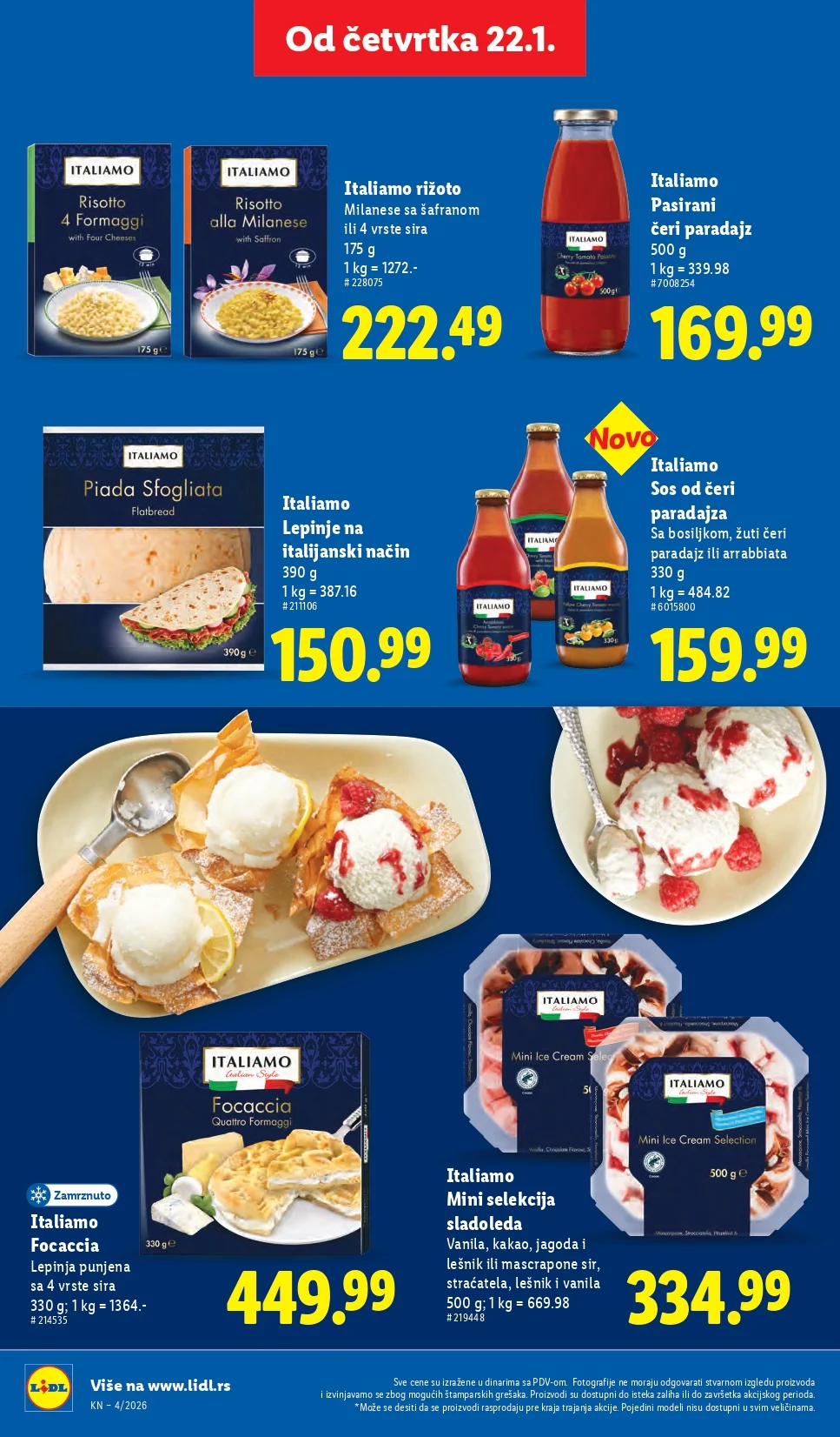 Lidl katalog 22-28.1.2025.