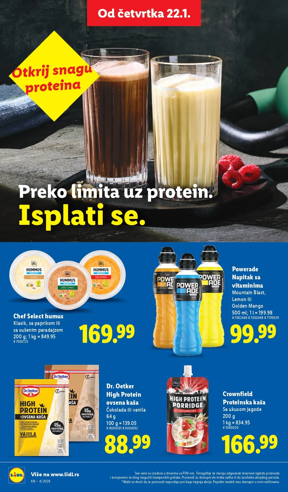 Lidl katalog 22-28.1.2025.