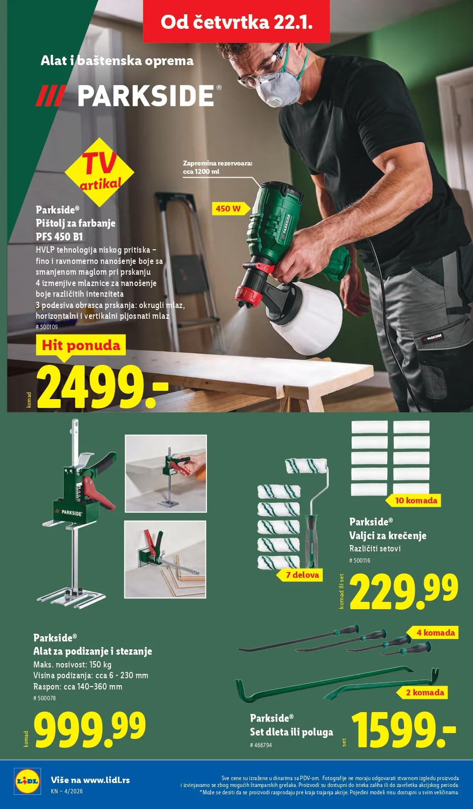 Lidl katalog 22-28.1.2025.