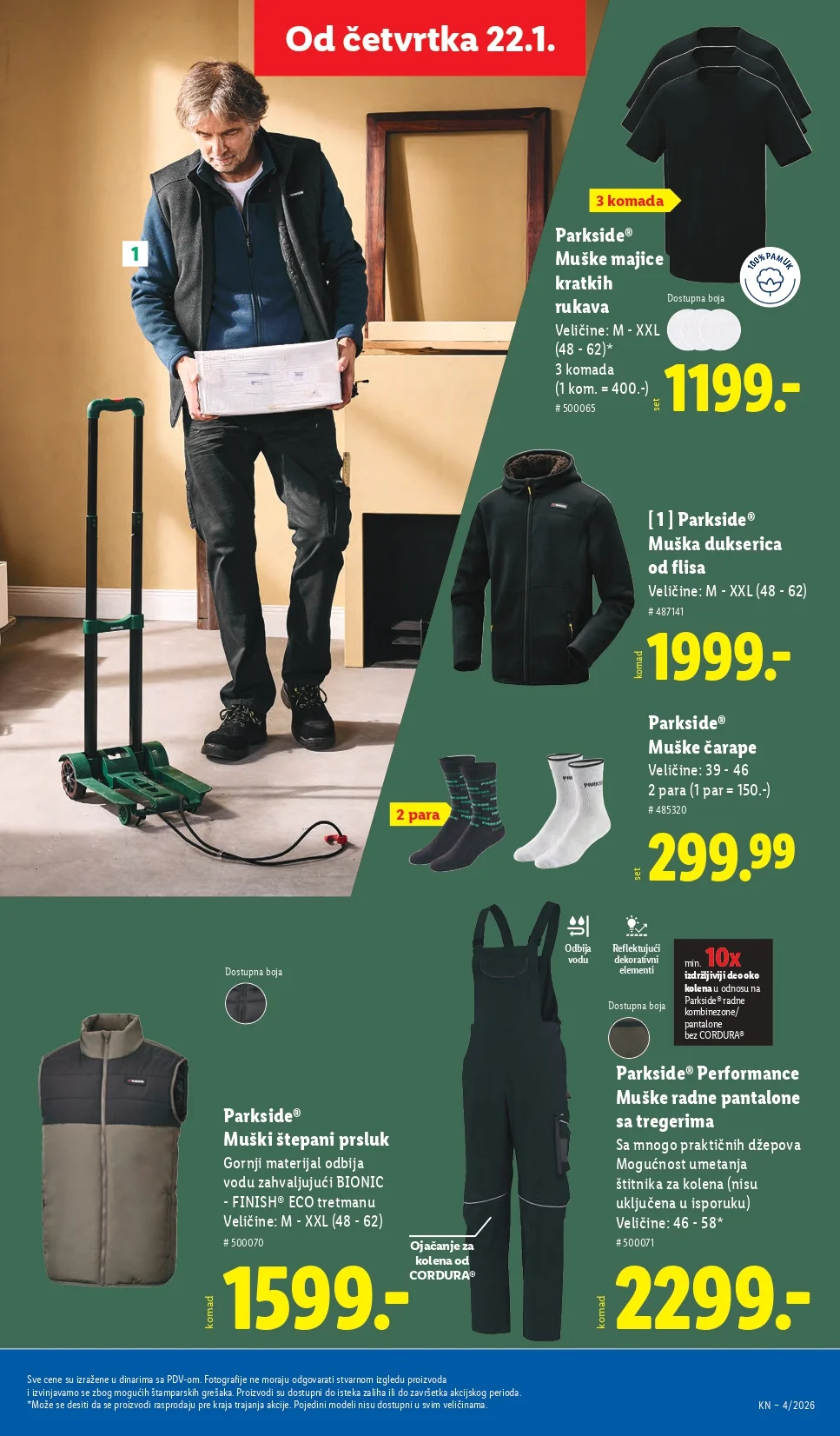 Lidl katalog 22-28.1.2025.