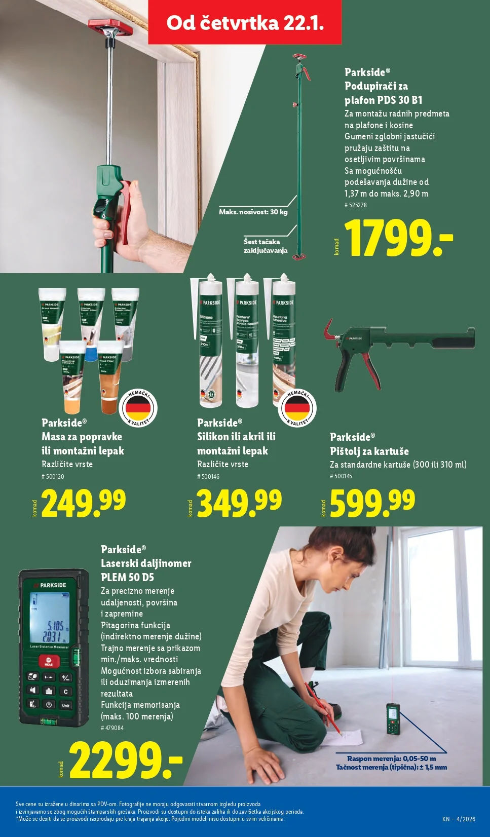 Lidl katalog 22-28.1.2025.