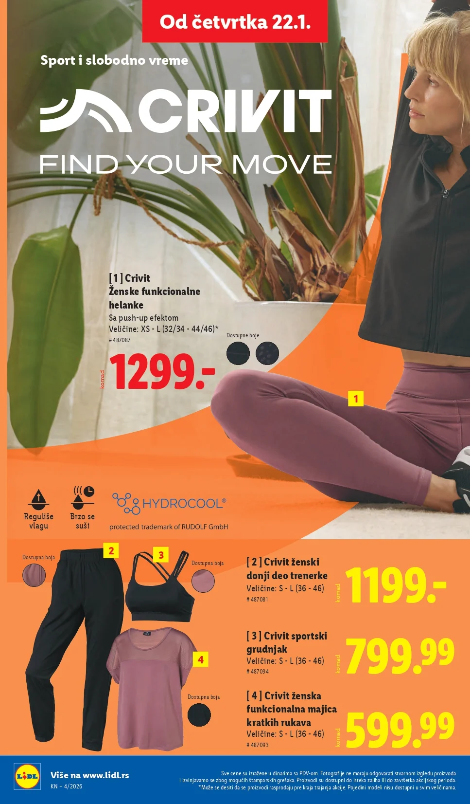 Lidl katalog 22-28.1.2025.