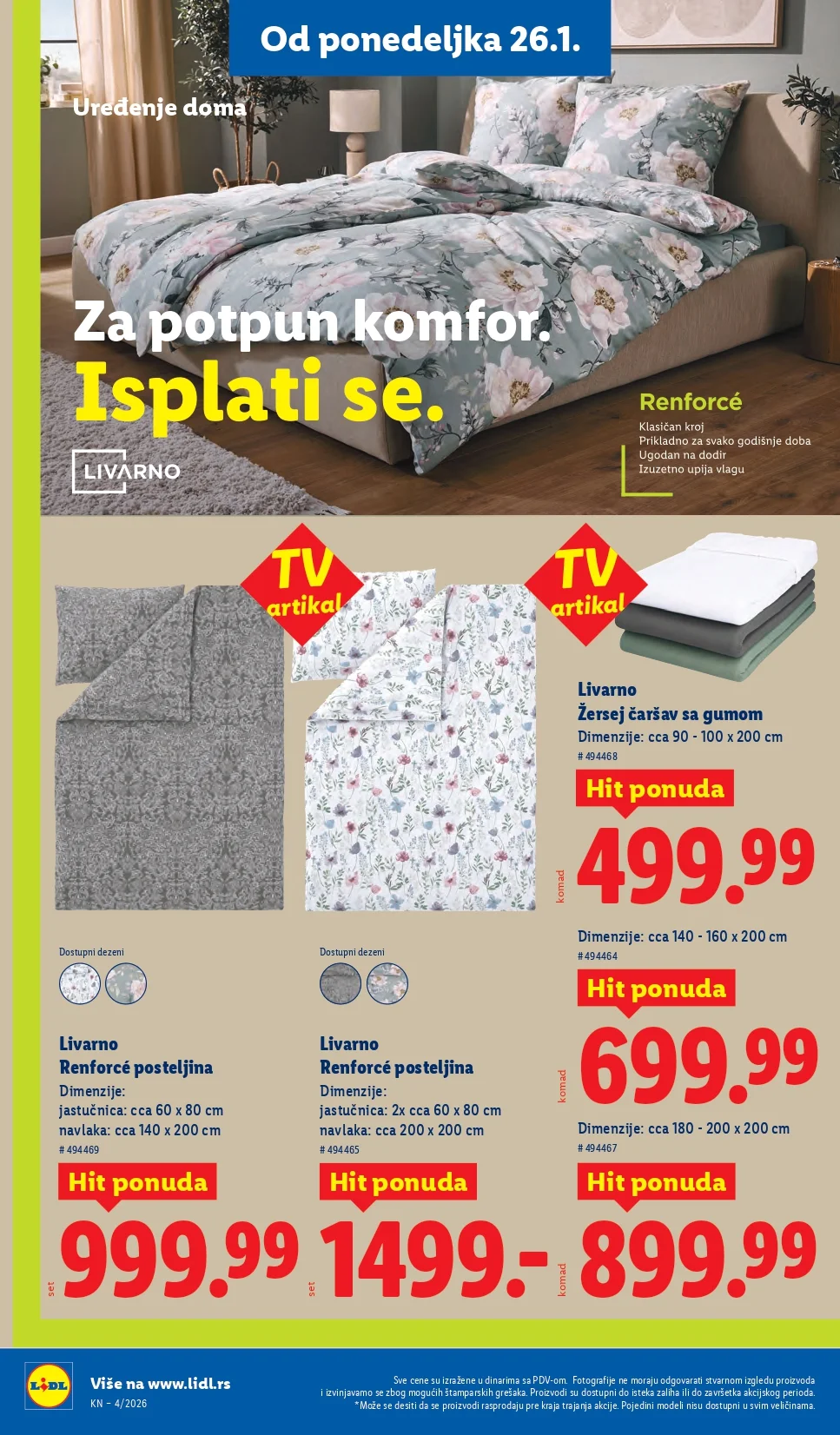 Lidl katalog 22-28.1.2025.