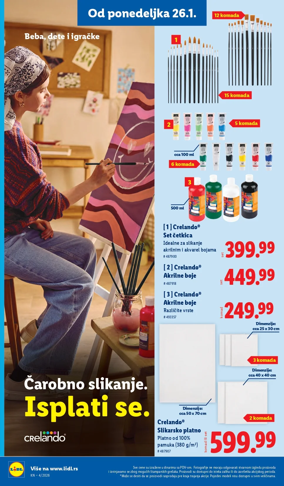 Lidl katalog 22-28.1.2025.