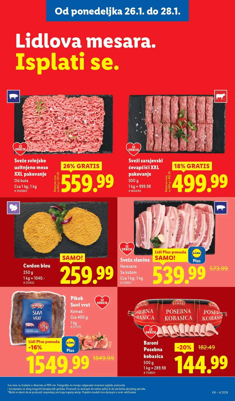 Lidl katalog 22-28.1.2025.