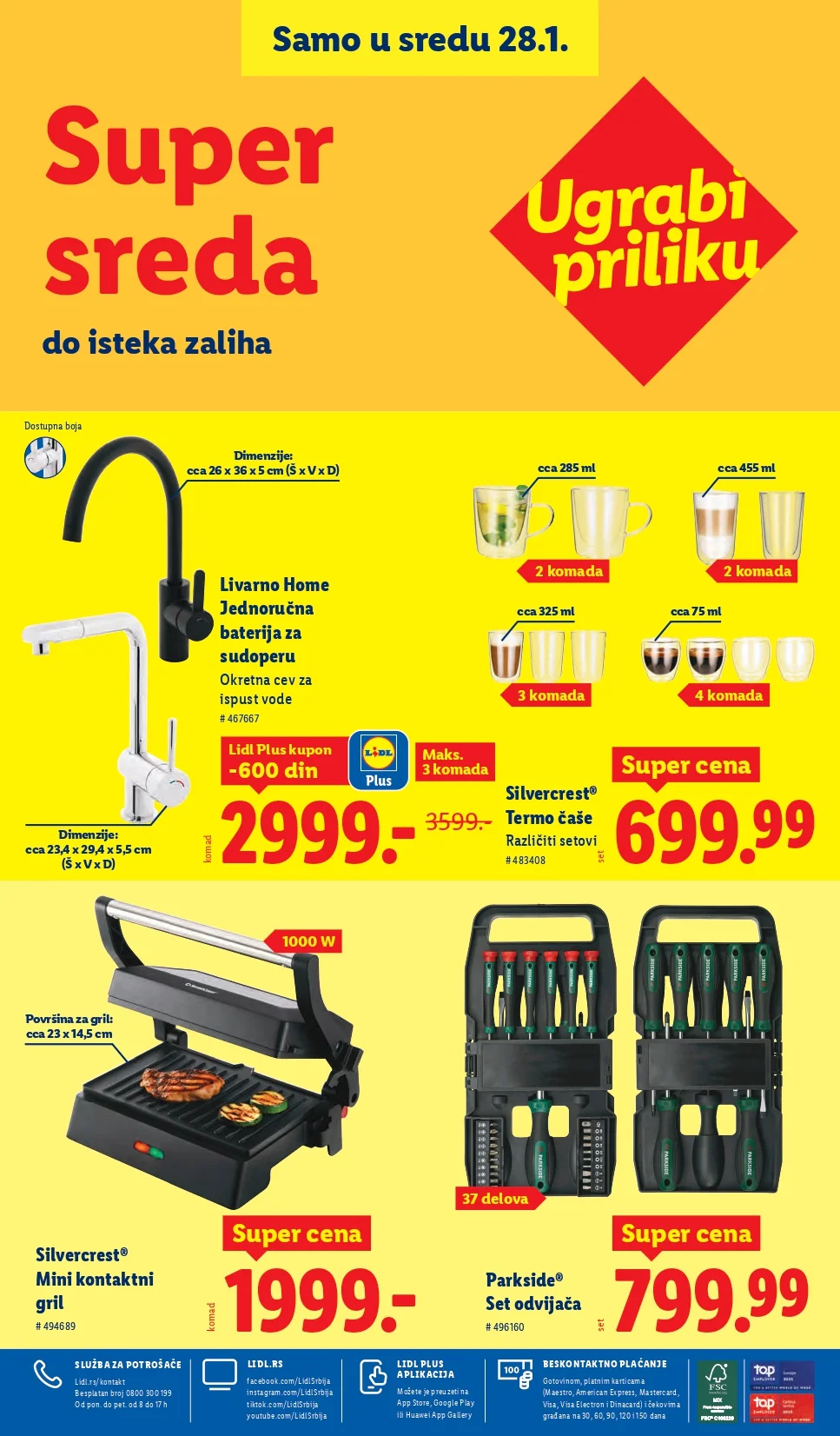 Lidl katalog 22-28.1.2025.