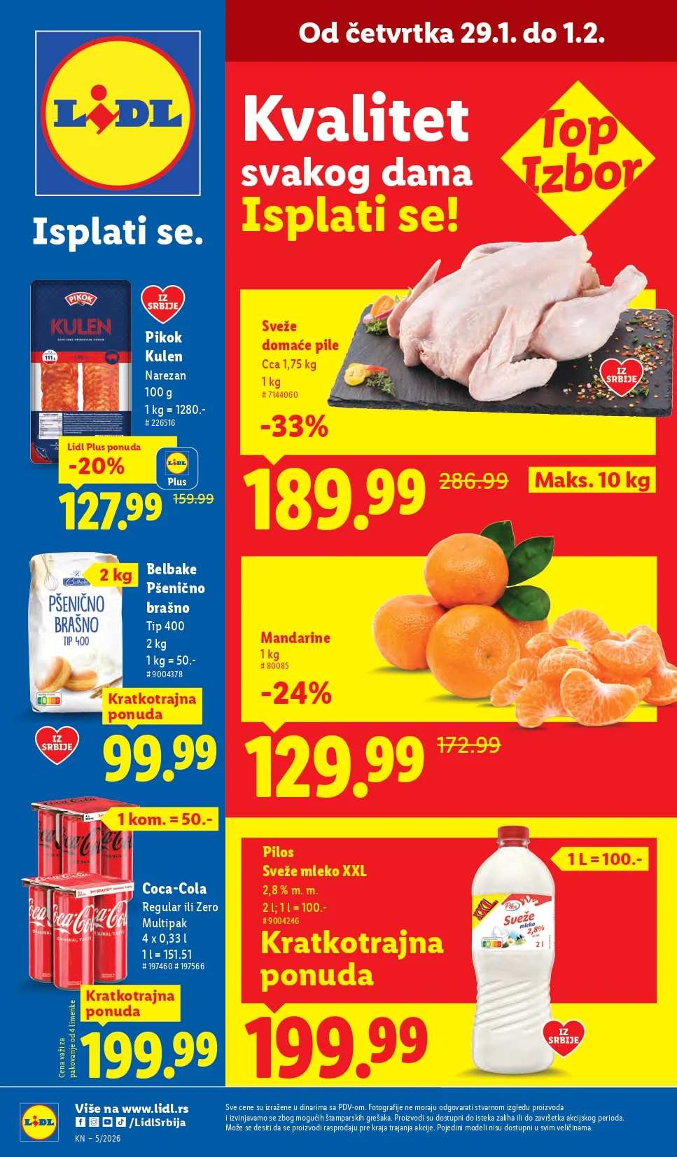 Lidl katalog 29.1-4.2.2026.