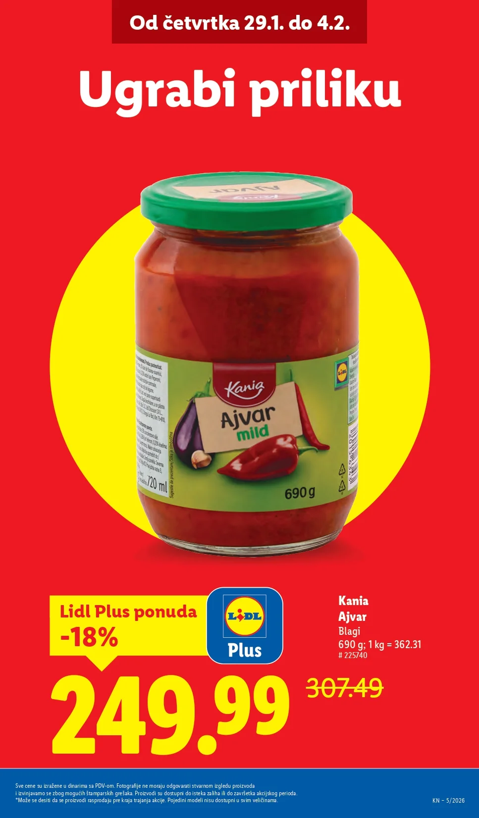 Lidl katalog 29.1-4.2.2026.