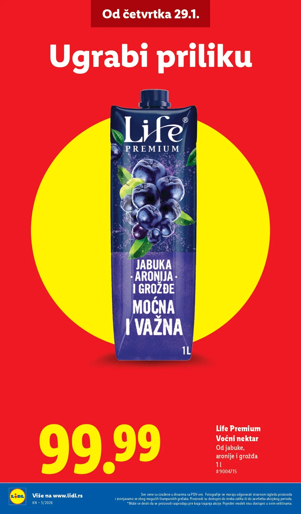 Lidl katalog 29.1-4.2.2026.