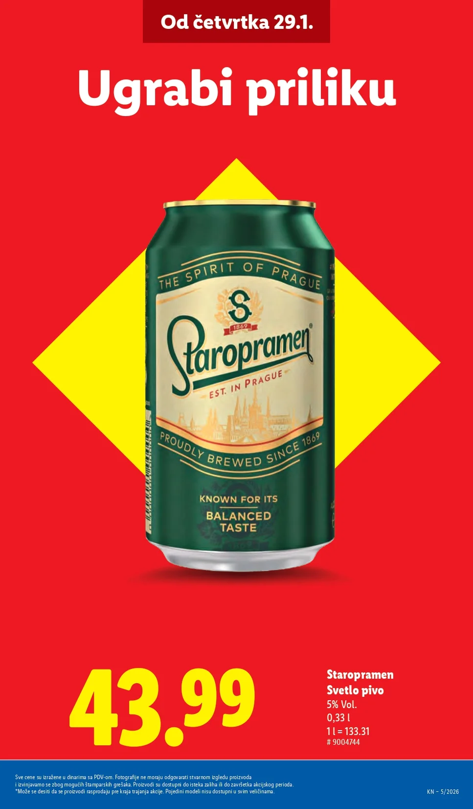 Lidl katalog 29.1-4.2.2026.