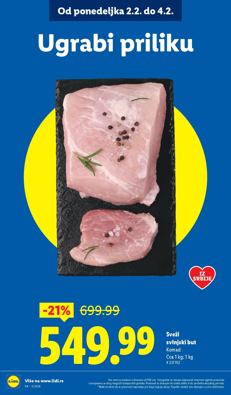 Lidl katalog 29.1-4.2.2026.