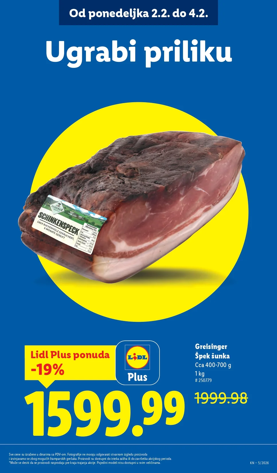 Lidl katalog 29.1-4.2.2026.