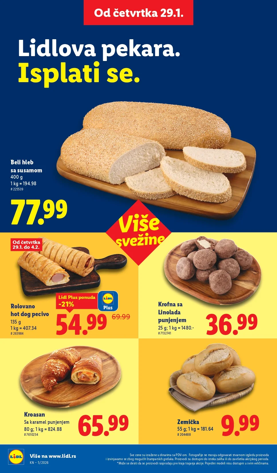 Lidl katalog 29.1-4.2.2026.