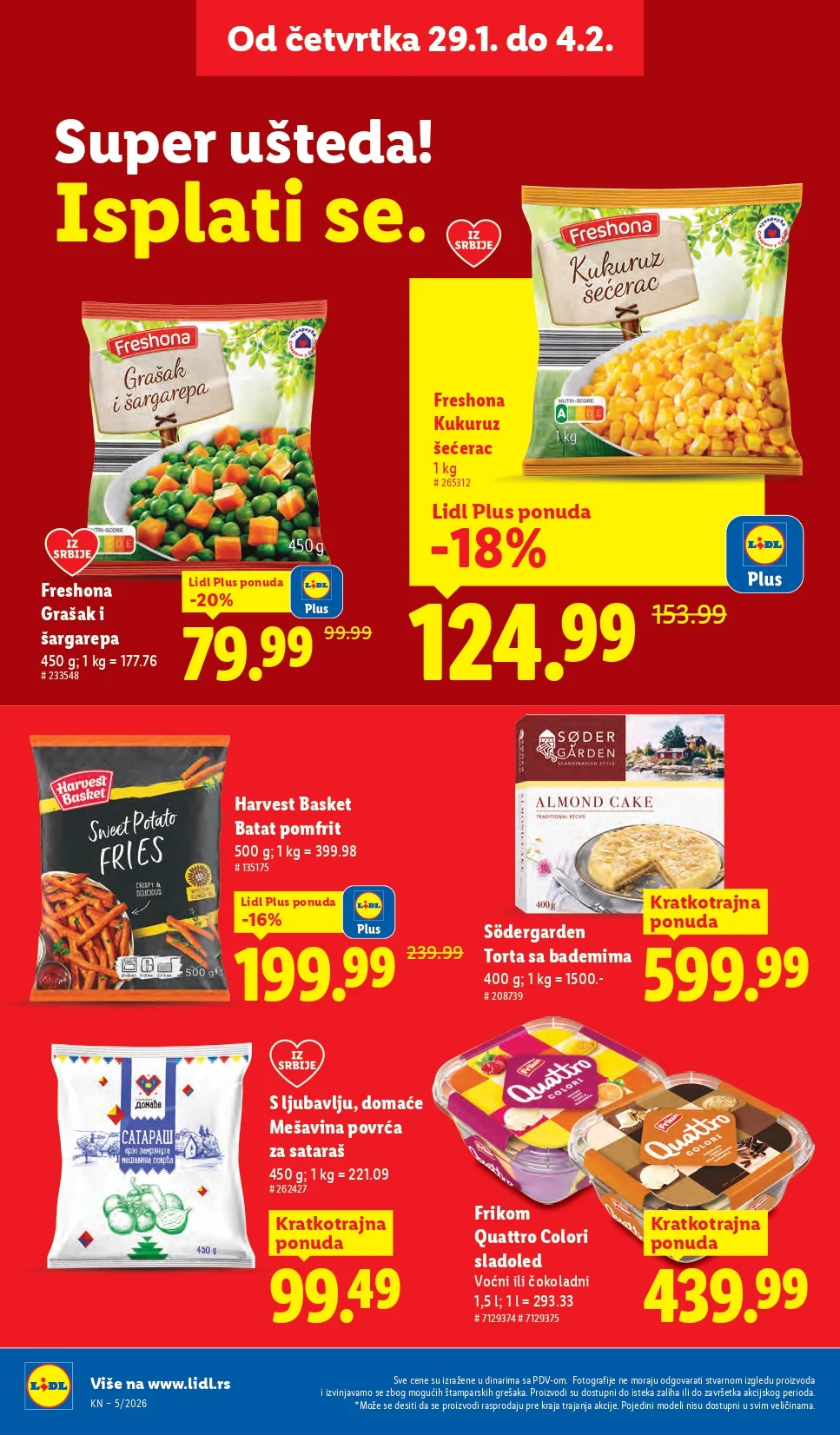 Lidl katalog 29.1-4.2.2026.