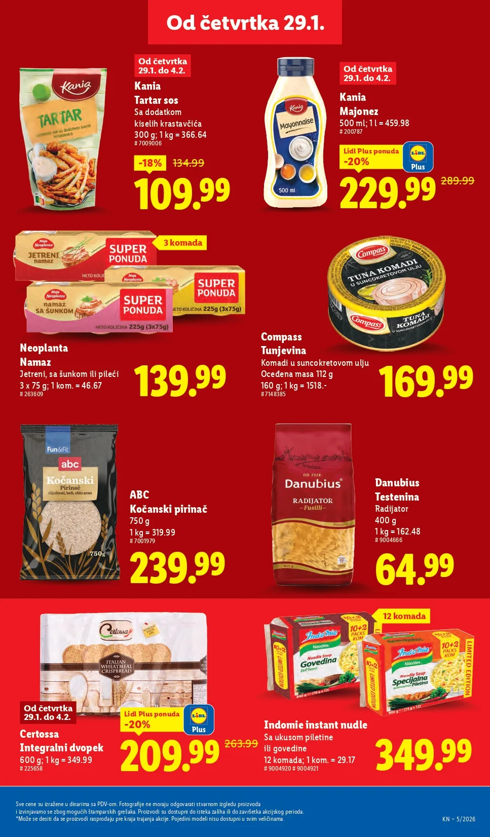 Lidl katalog 29.1-4.2.2026.