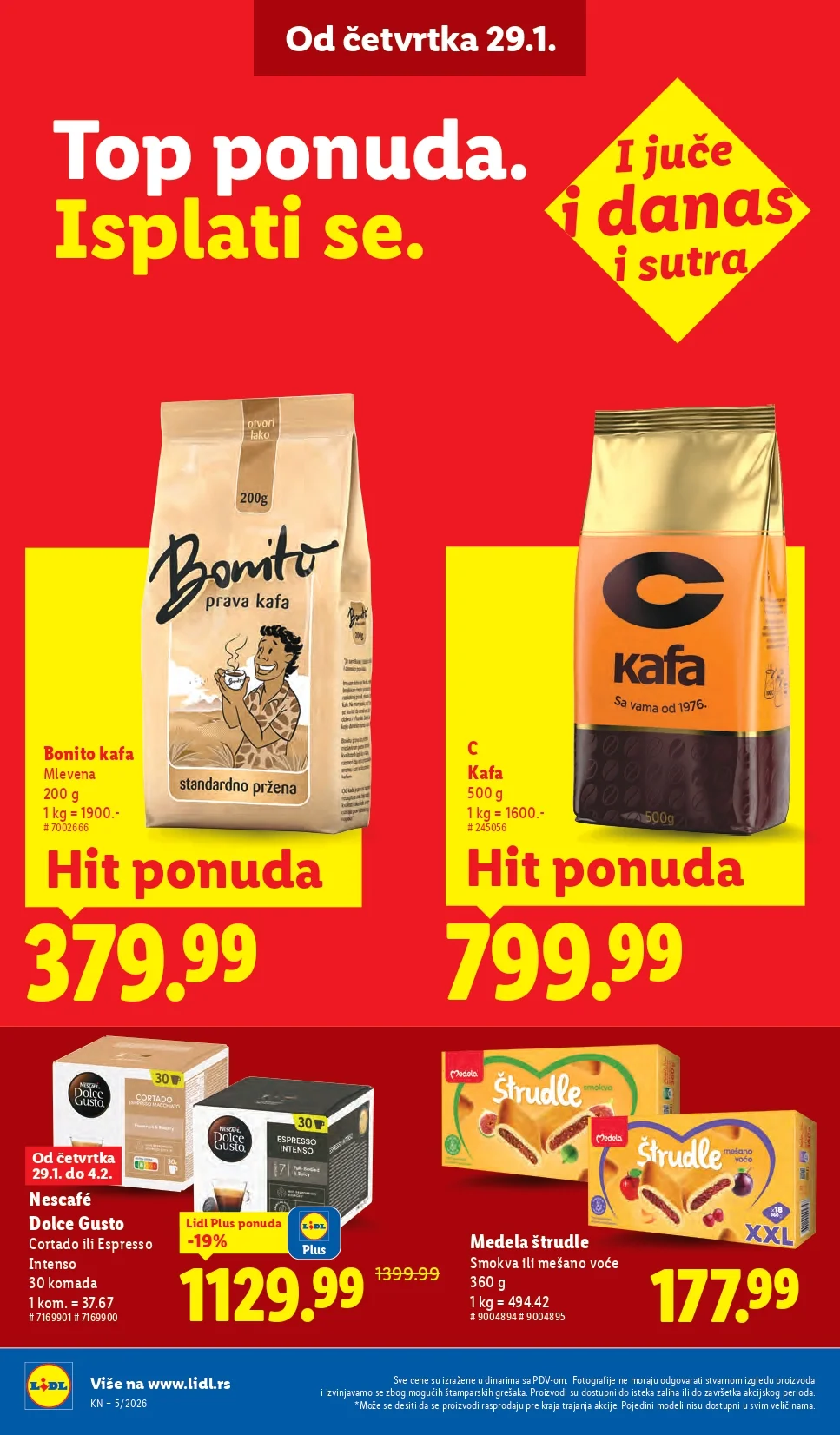 Lidl katalog 29.1-4.2.2026.