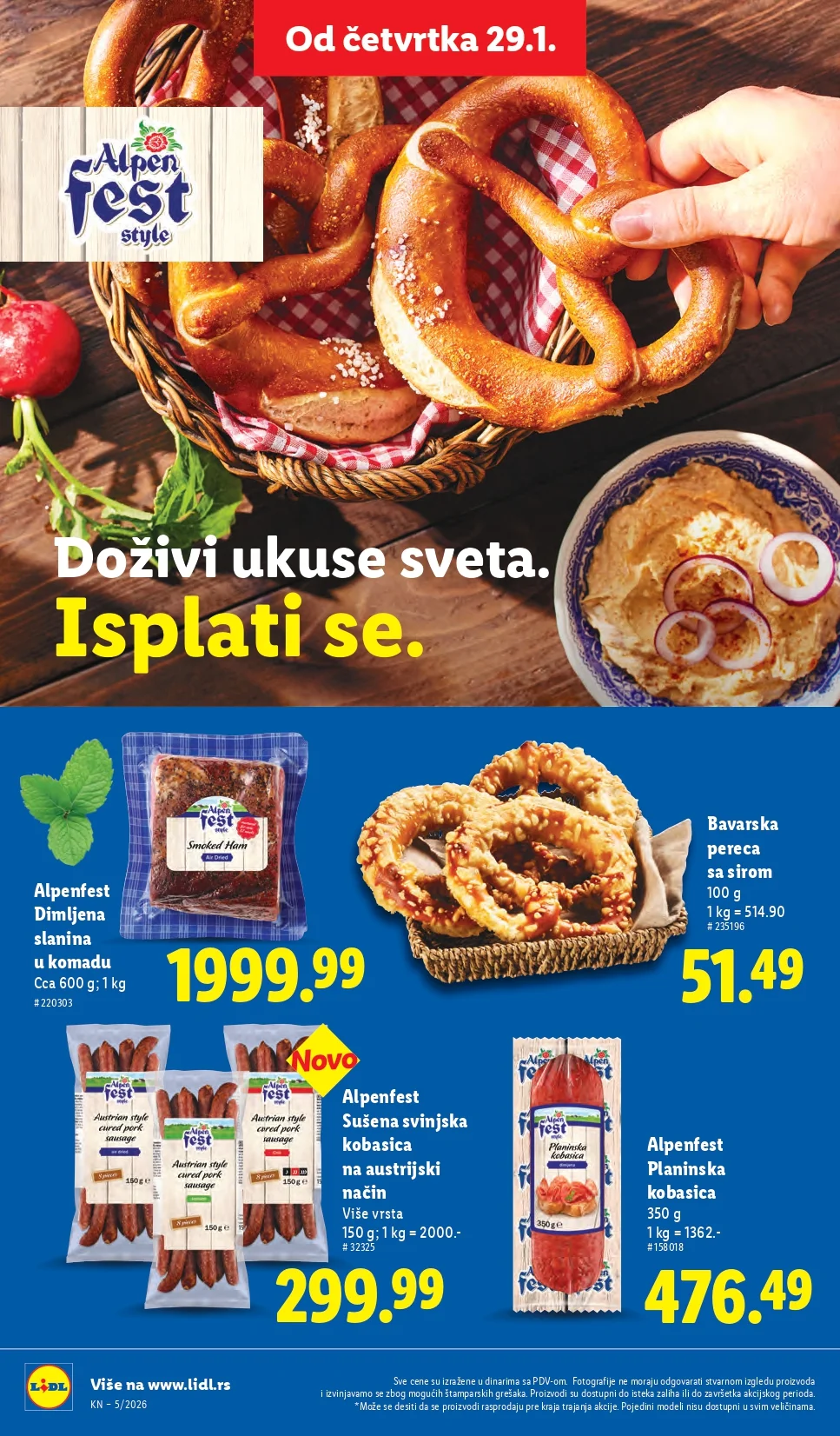 Lidl katalog 29.1-4.2.2026.