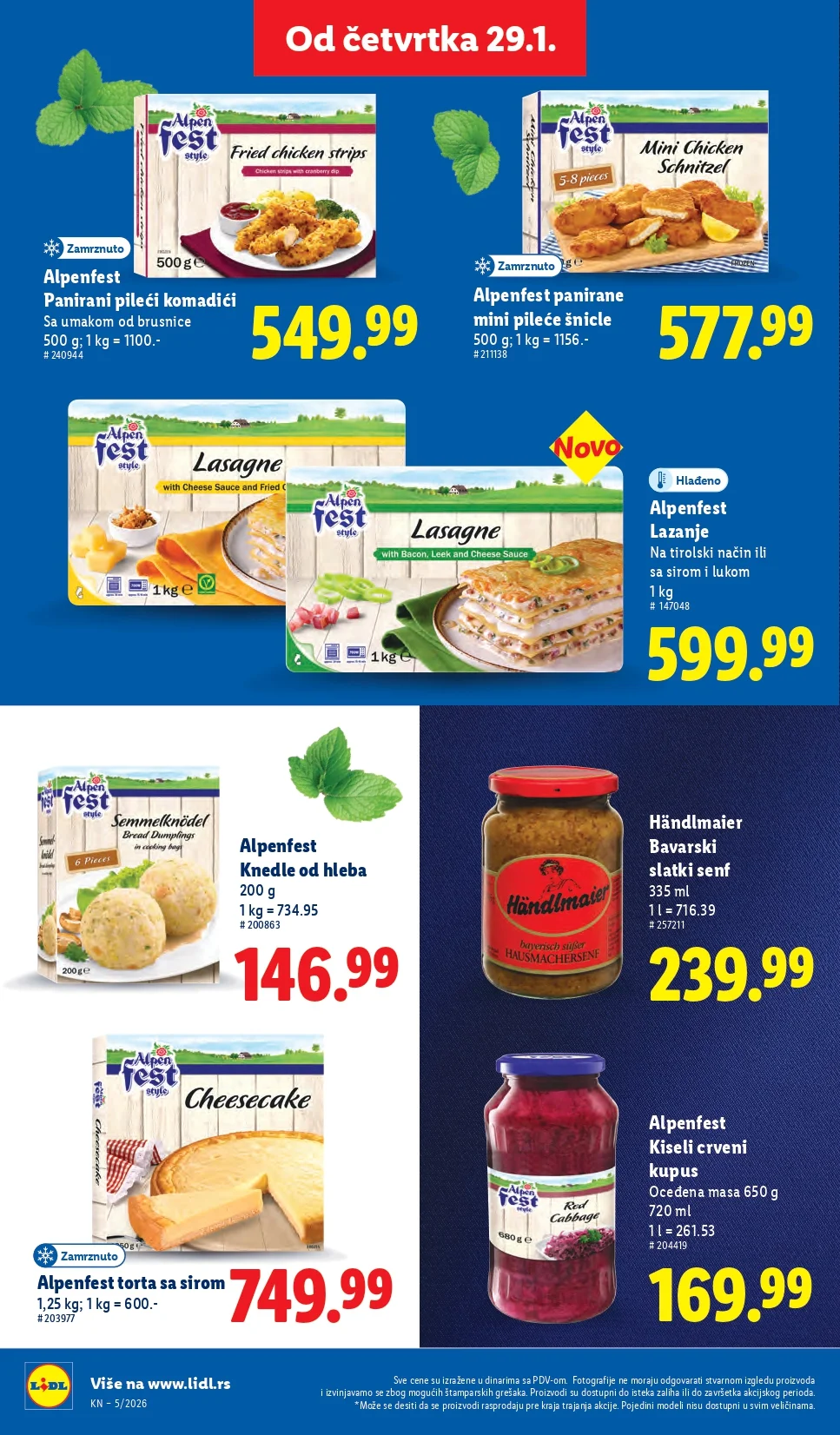 Lidl katalog 29.1-4.2.2026.