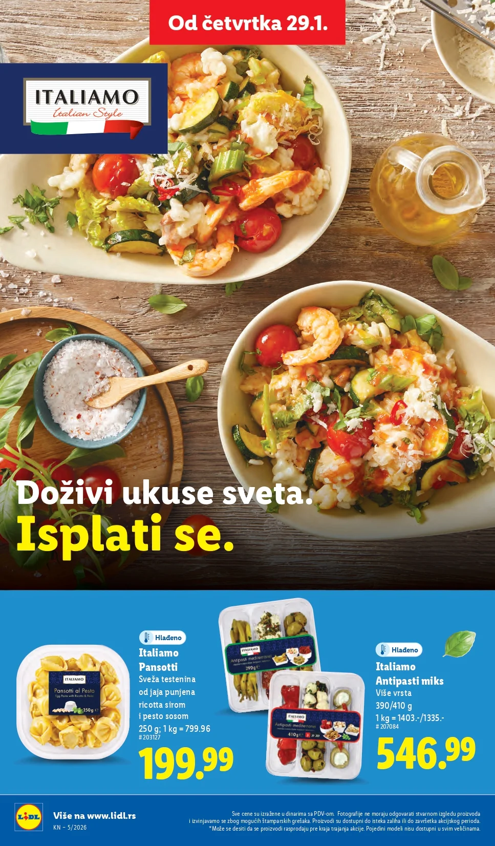 Lidl katalog 29.1-4.2.2026.